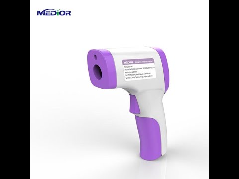 Funcionamiento Termómetro Infrarrojo Medior MD-33520